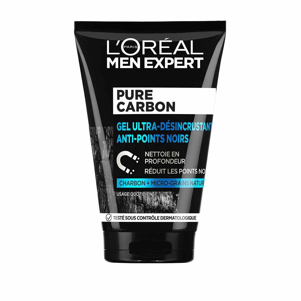 Men Expert Pure Carbon Gel Ultra-Désincrustant Anti-Points Noirs