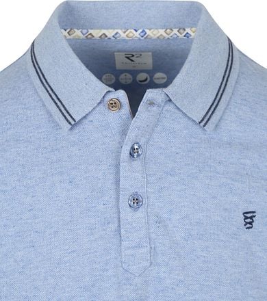 R2 Amsterdam Polo Soft Solid Light Blue 128.POLO.015-018 kopen