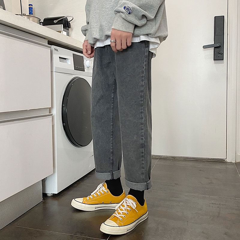 SuperLittle - Hoge taille rechte jeans