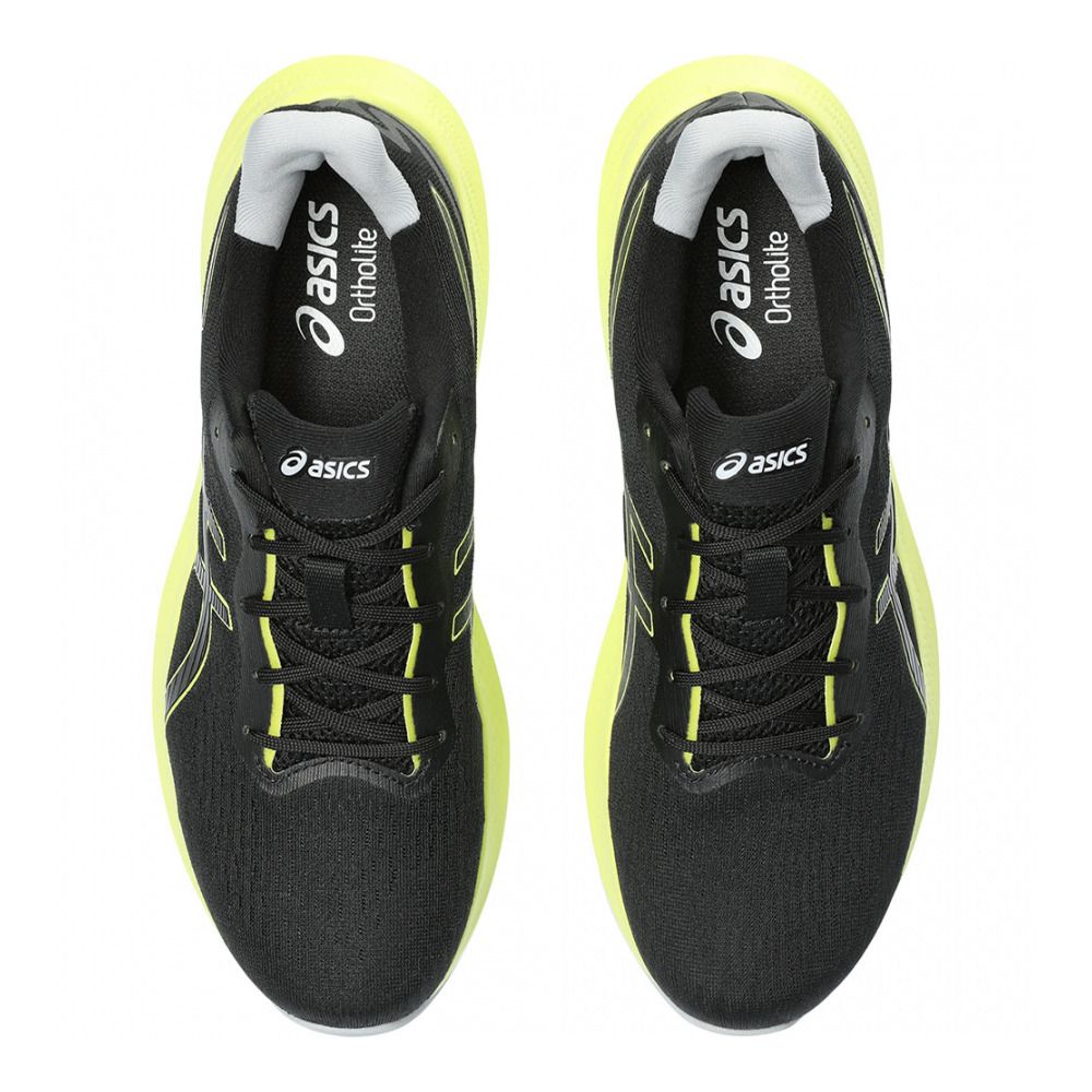 Asics GEL-PULSE 14 - Chaussures running Homme black/glow yellow