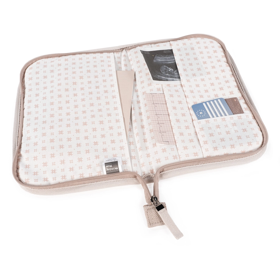 Walking Mum Dokumentenmappe Eco Mum Apricot beige