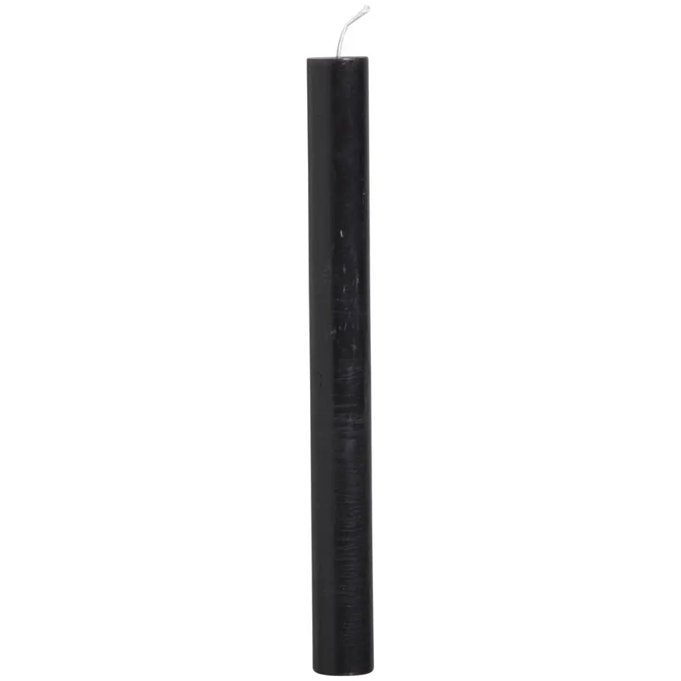 Dinerkaars Winterwarm zwart - 6 stuks