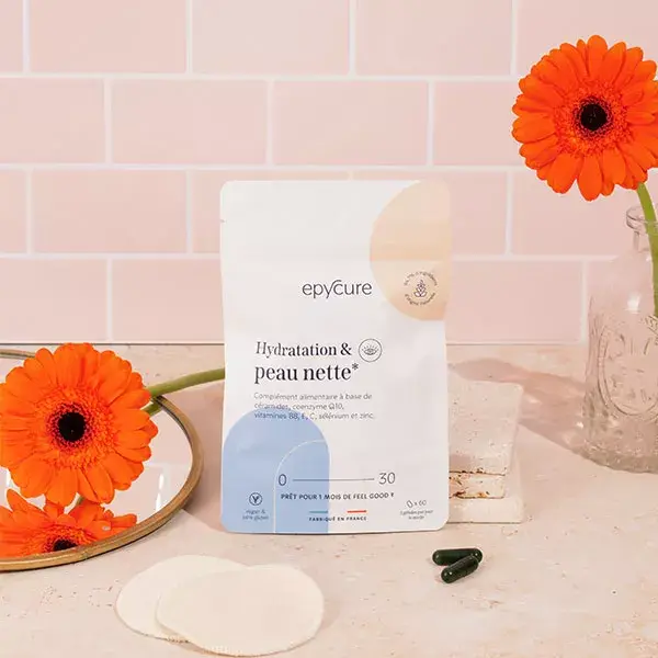 Epycure Peau Cure Peau Repulpée pour une peau hydratée 60 gélules