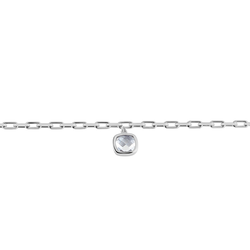 Bracelet Basch Argent Blanc Oxyde De Zirconium