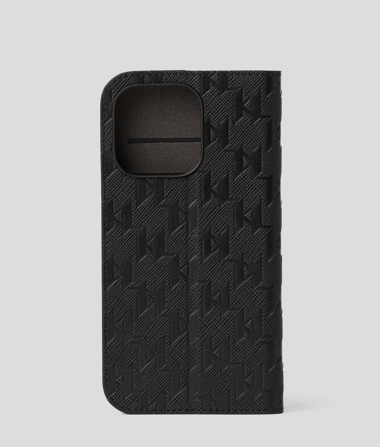Étui portefeuille KL Monogram pour iPhone 14 Pro