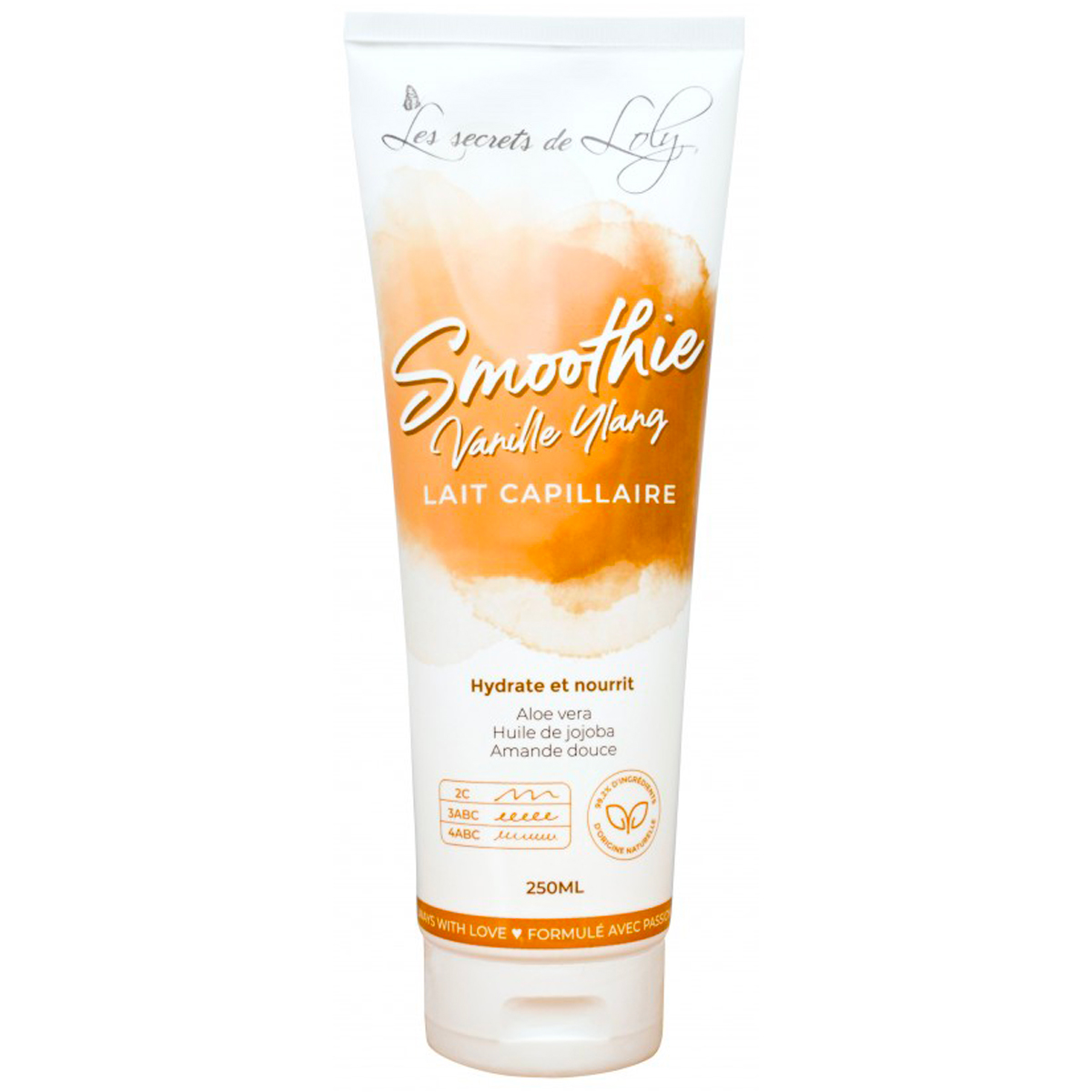 Lait Smoothie Vanille Ylang Les Secrets de Loly 250 ML