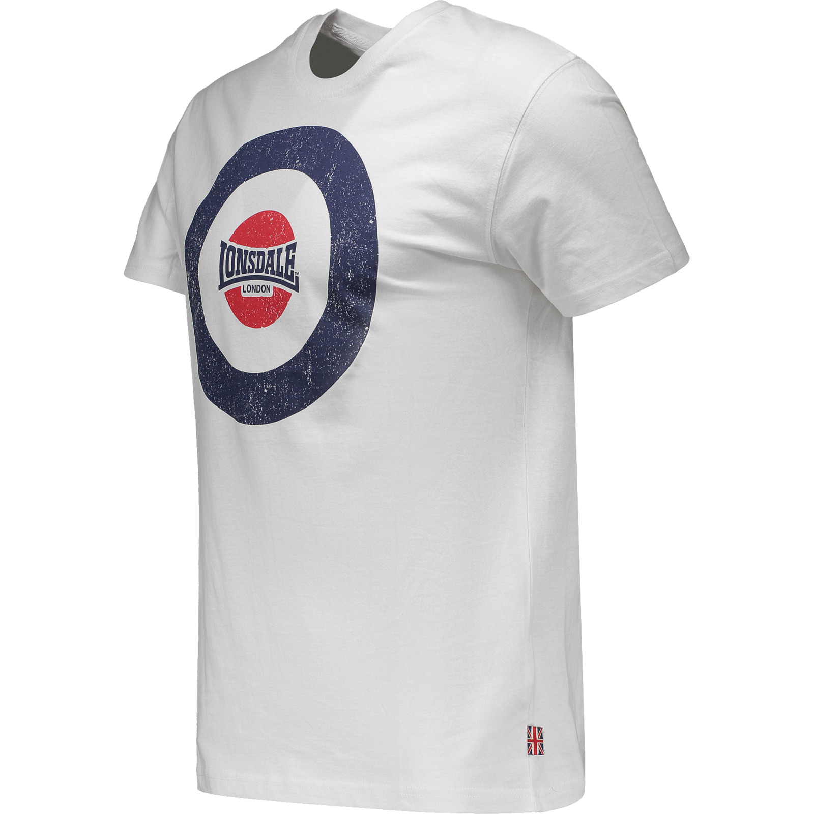 Lonsdale Herren-T-Shirt Trevose M, weiss