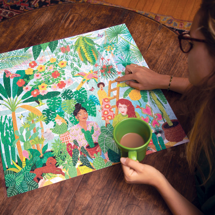 Puzzle : 1000 pièces - Plant Ladies