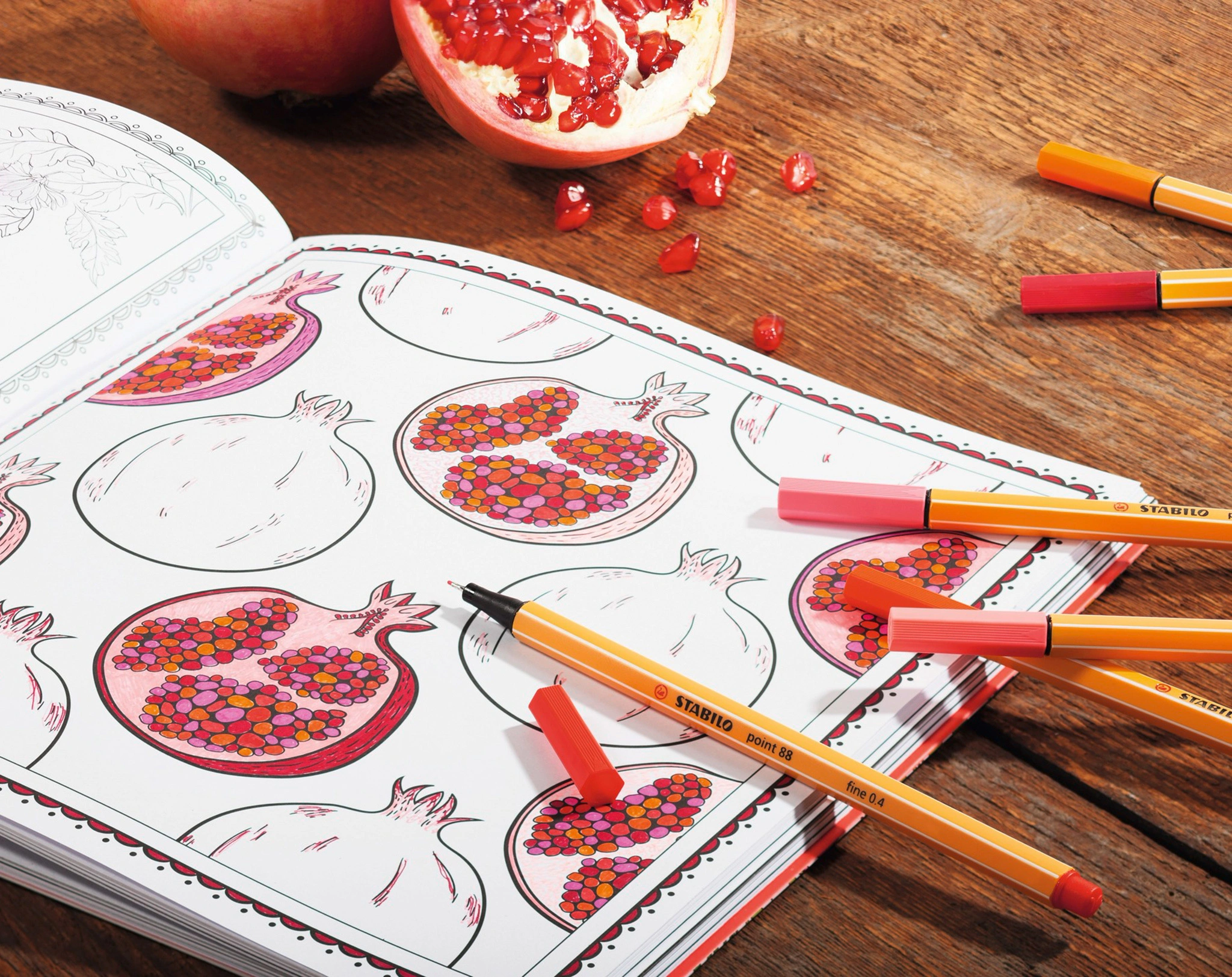 Fineliner STABILO® point 88 Zebrui 20er-Pack mit Neonfarben