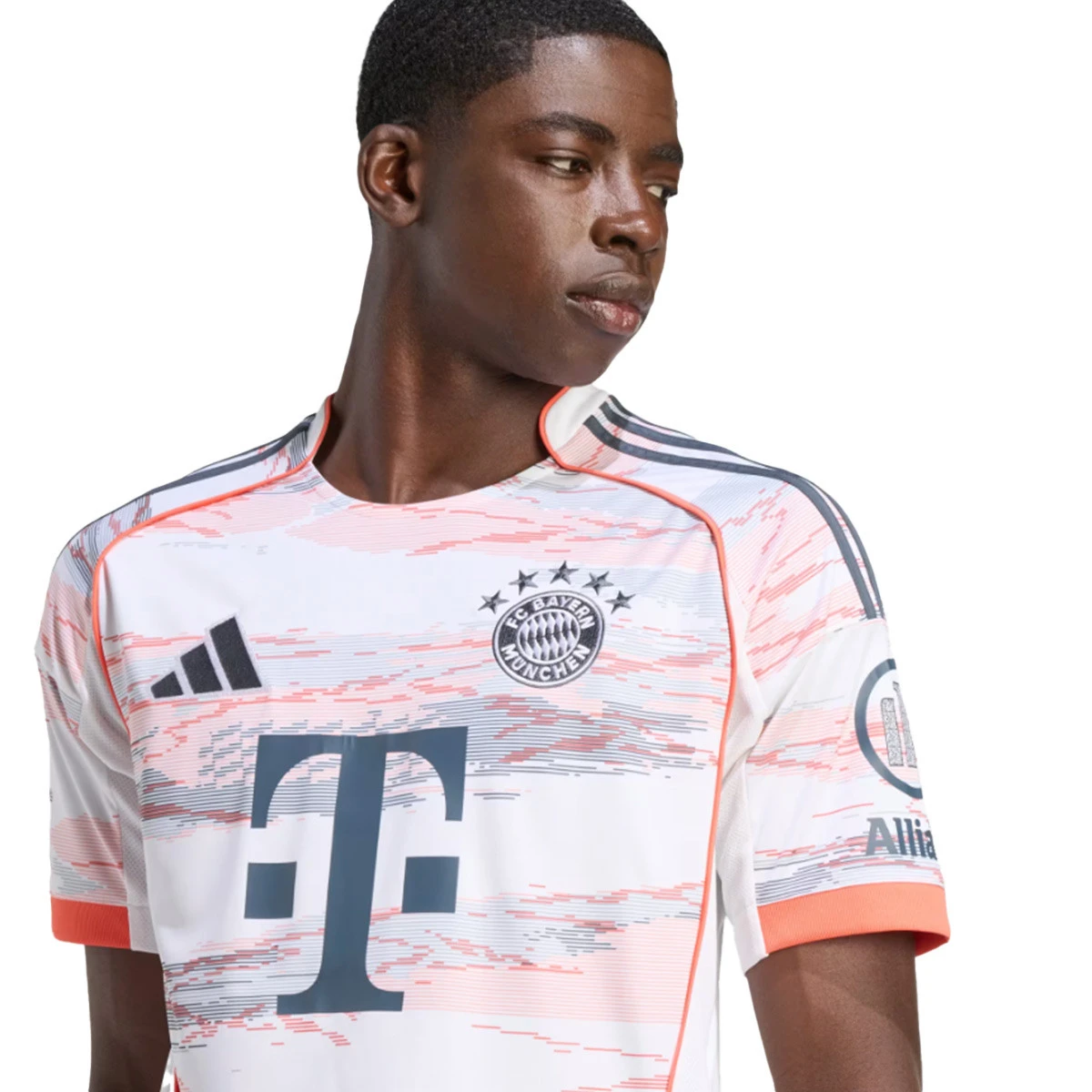 Camisola adidas FC Bayern Segundo Equipamento 2025-2026