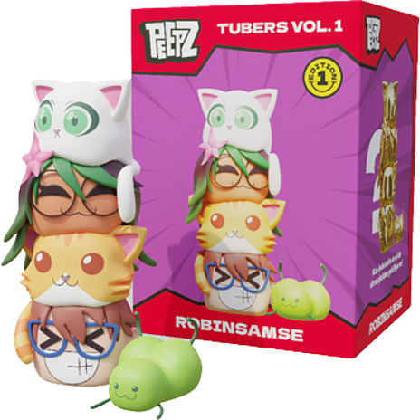 PEEPZ figur - Robinsamse