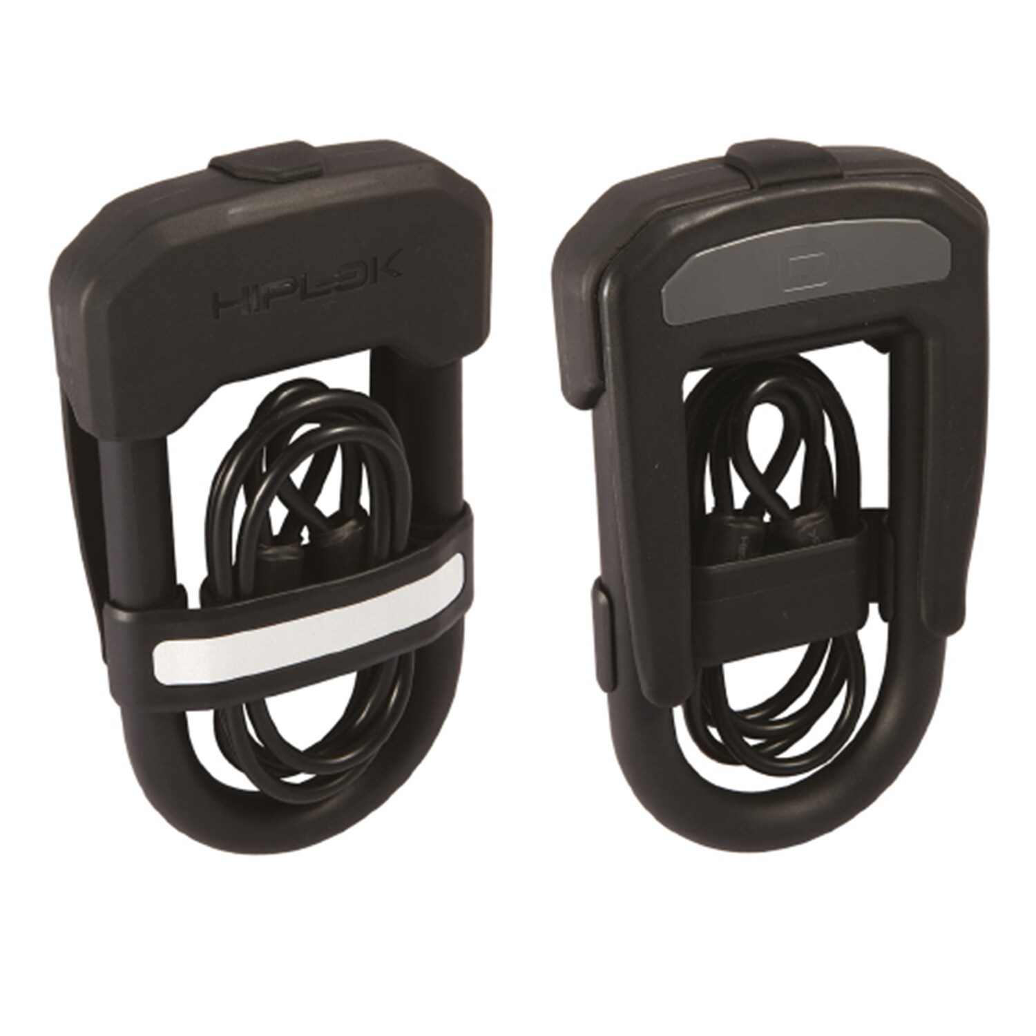 Hiplock DC Wearable D-Lock Bügelschloss mit 90 cm Stahlkabel Fahrradschloss