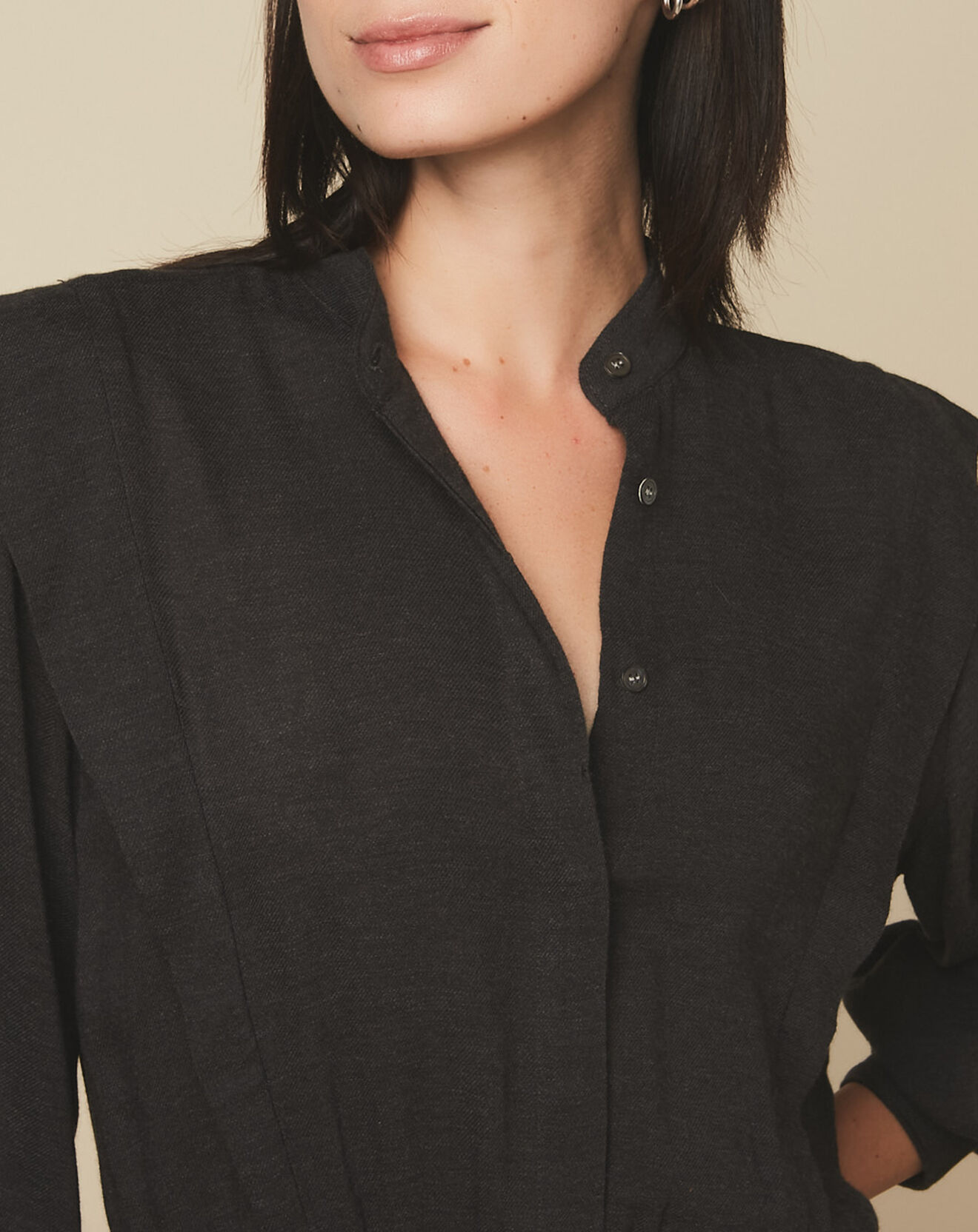 Hartford Robe Rooka gris foncé