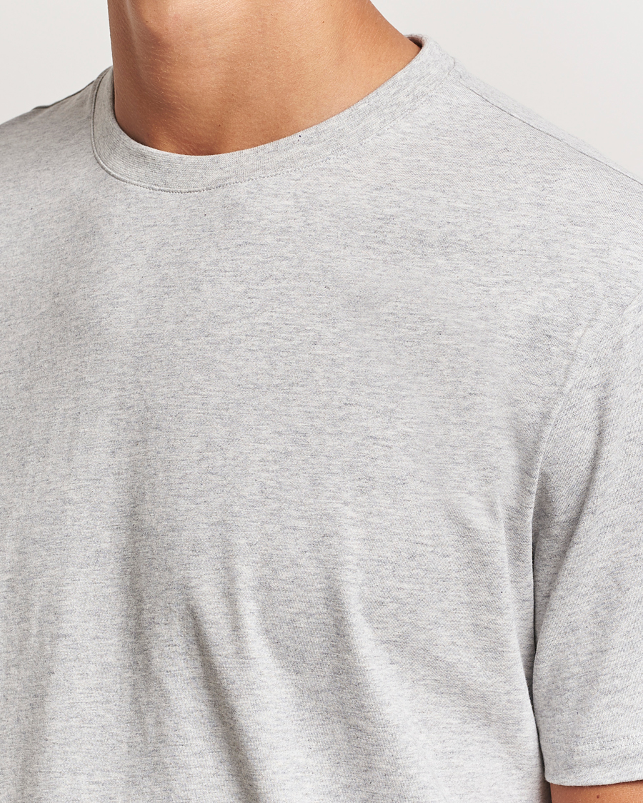 A Day's March Midweight T-Shirt Grey Melange