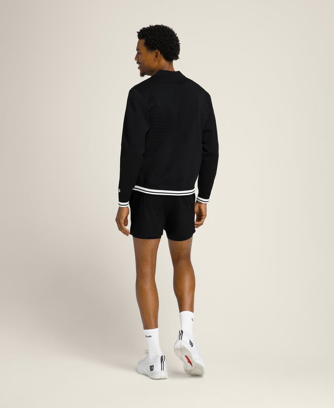 Technical Knit Bomber Jacket