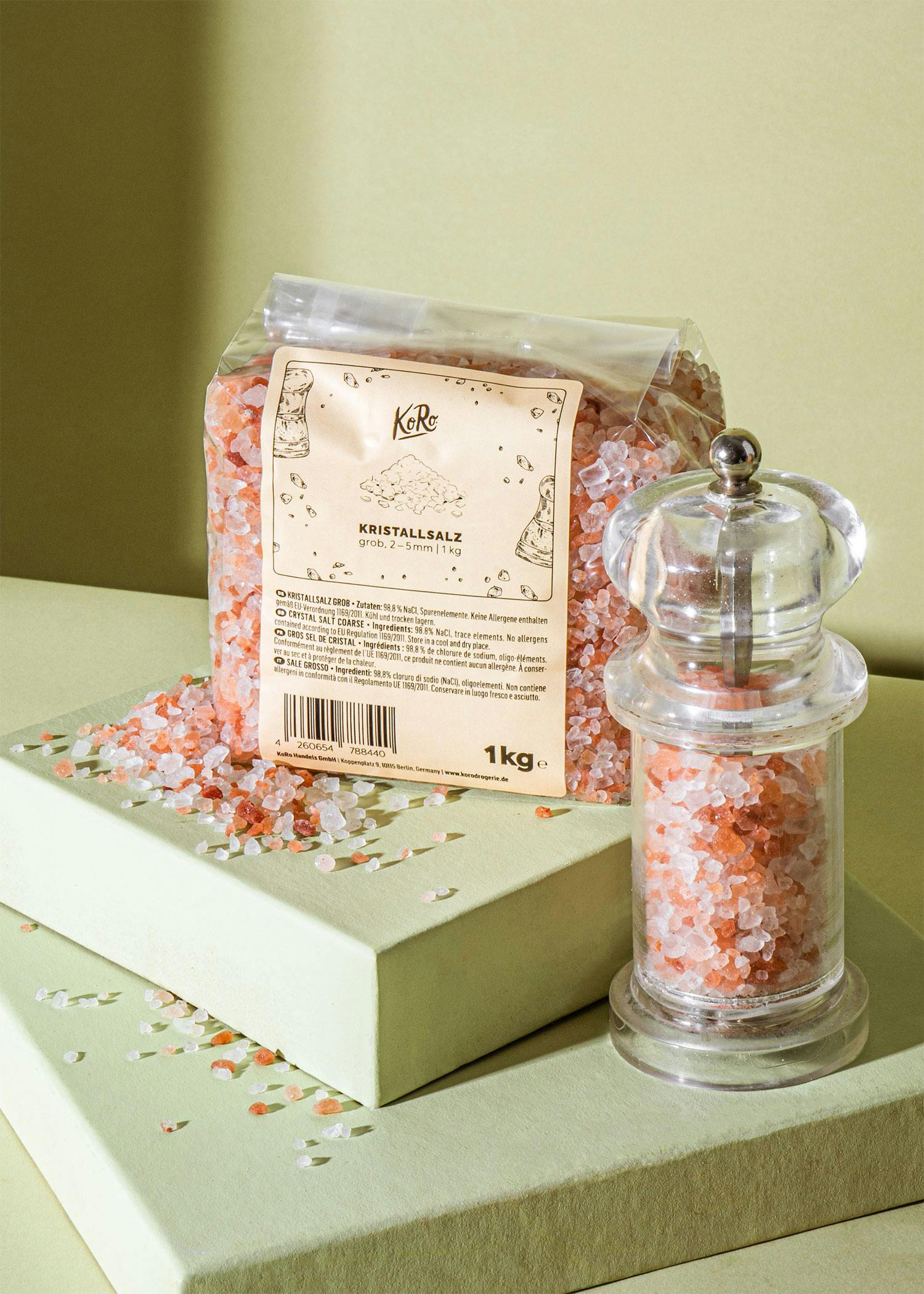 Grobes Kristallsalz 1 kg