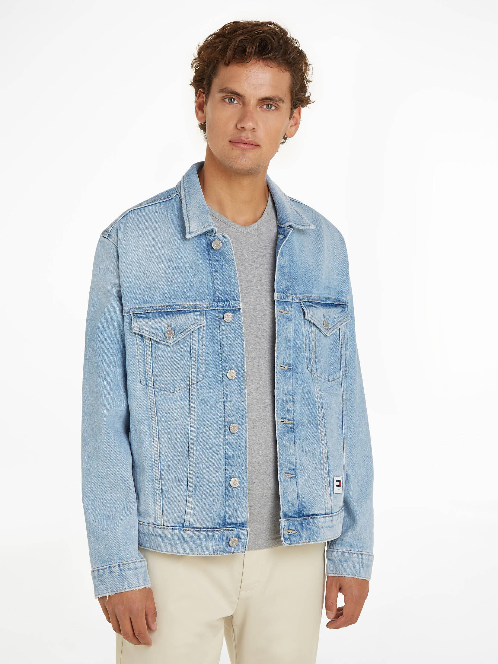 Tommy Jeans| Herren Jeansjacke RYAN REGULAR TRUCKER JACKET