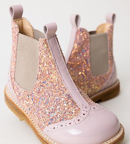 Angulus Stiefel - Chelsea - Pale Rose/Rose