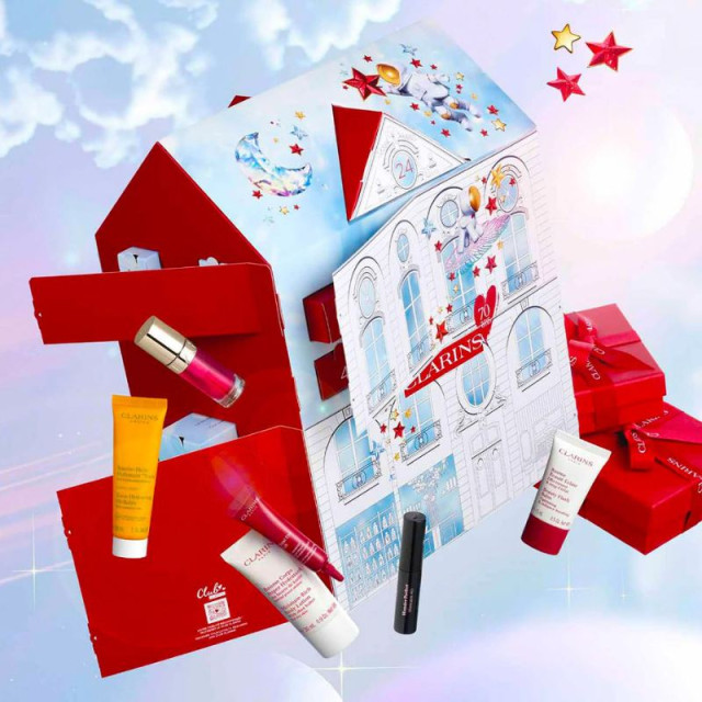 Calendrier de l'Avent soin visage & corps CLARINS