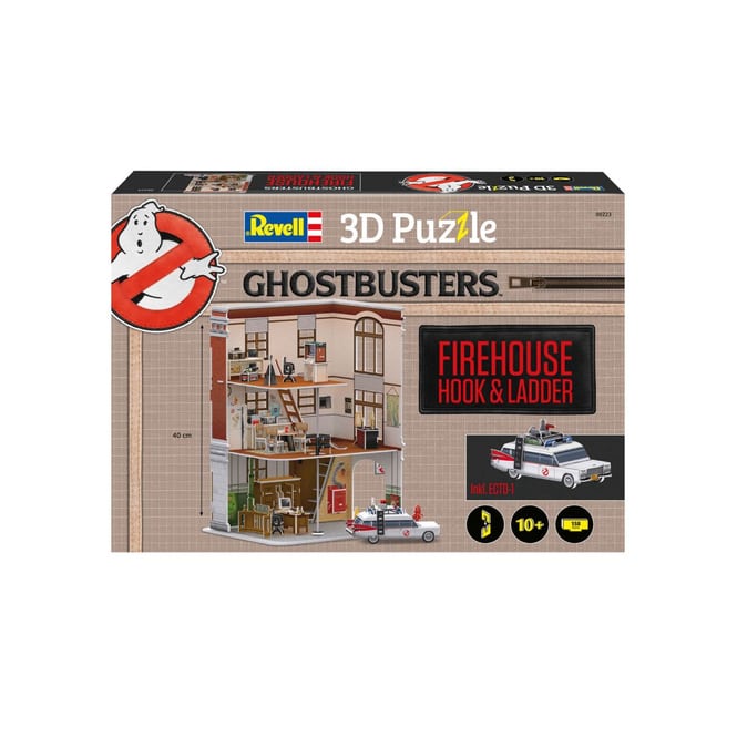 Ghostbusters - 3D Puzzle - Firehouse Hook & Ladder - 158 Teile