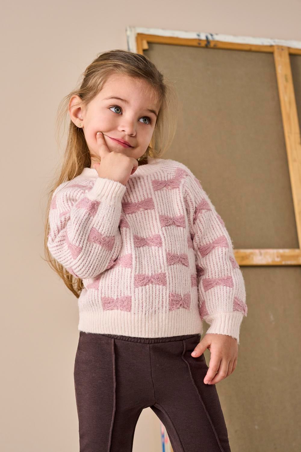 KMGCLARA Strickpullover Primrose Pink
