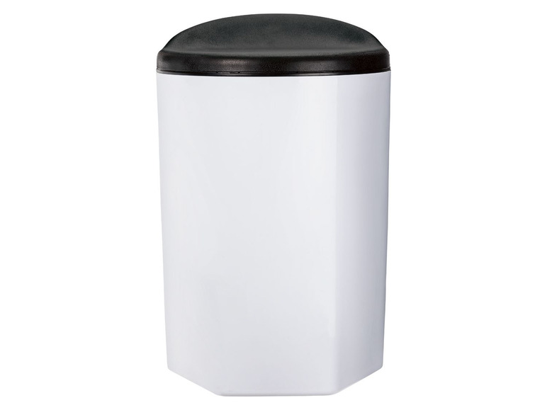 LIVARNO LIVING® hocker, 33,5 x 53 cm, met opbergruimte en handgreepgat, gemaakt van kunststof