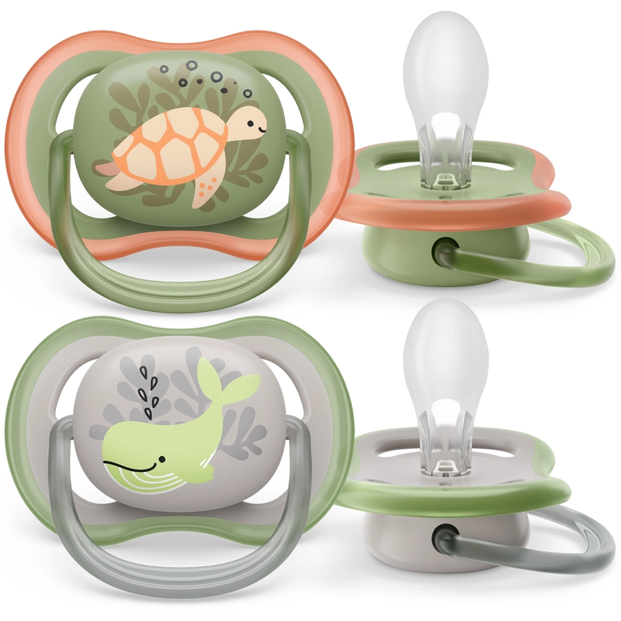 Philips Avent Schnuller ultra air SCF08560 6-18 Monate 4 Stück grün