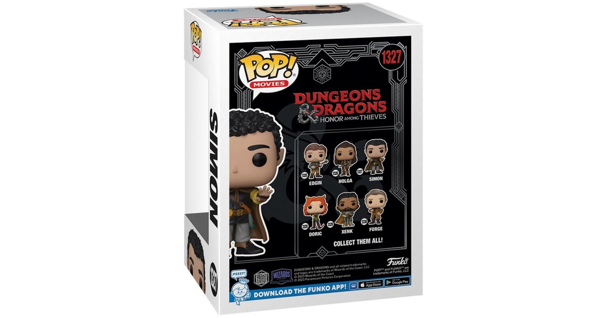 FunkoPop! Movies: Dungeons and Dragons - Simon Speelfiguur