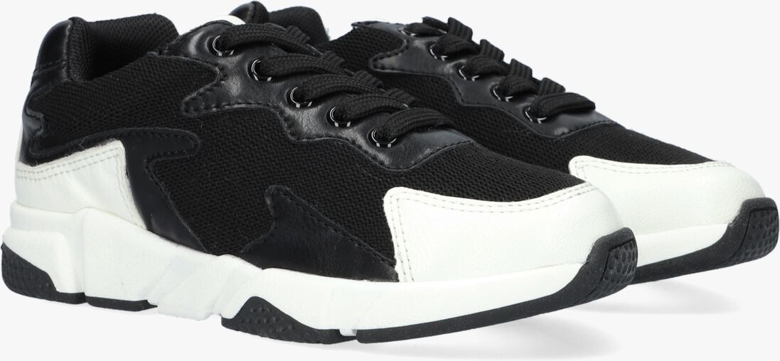 COLORS OF CALIFORNIA zwarte colors of california lage sneakers sneaker material mix