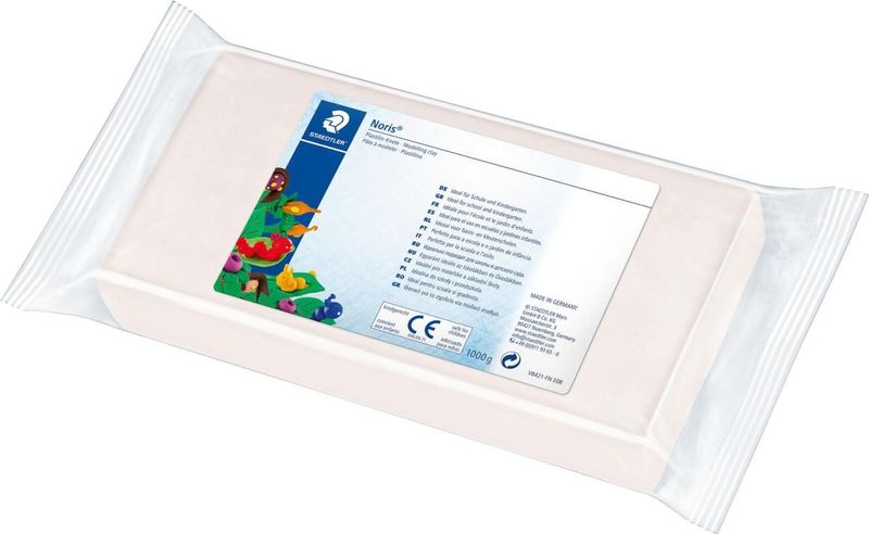 STAEDTLER - Noris Club 8421 - Boetseerklei - Wit - 1000 g