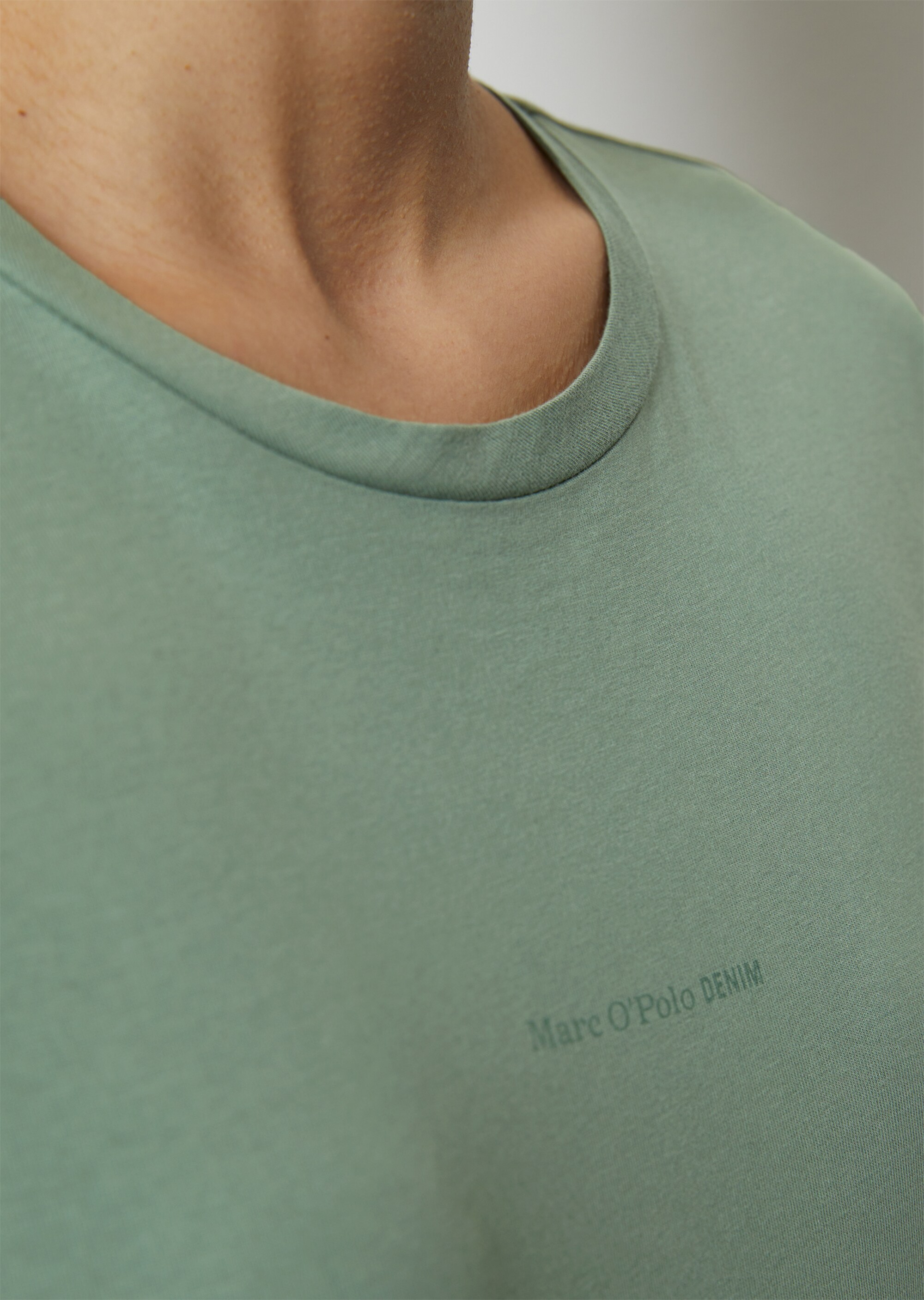 Logo-T-Shirt regularaus Organic Cotton
