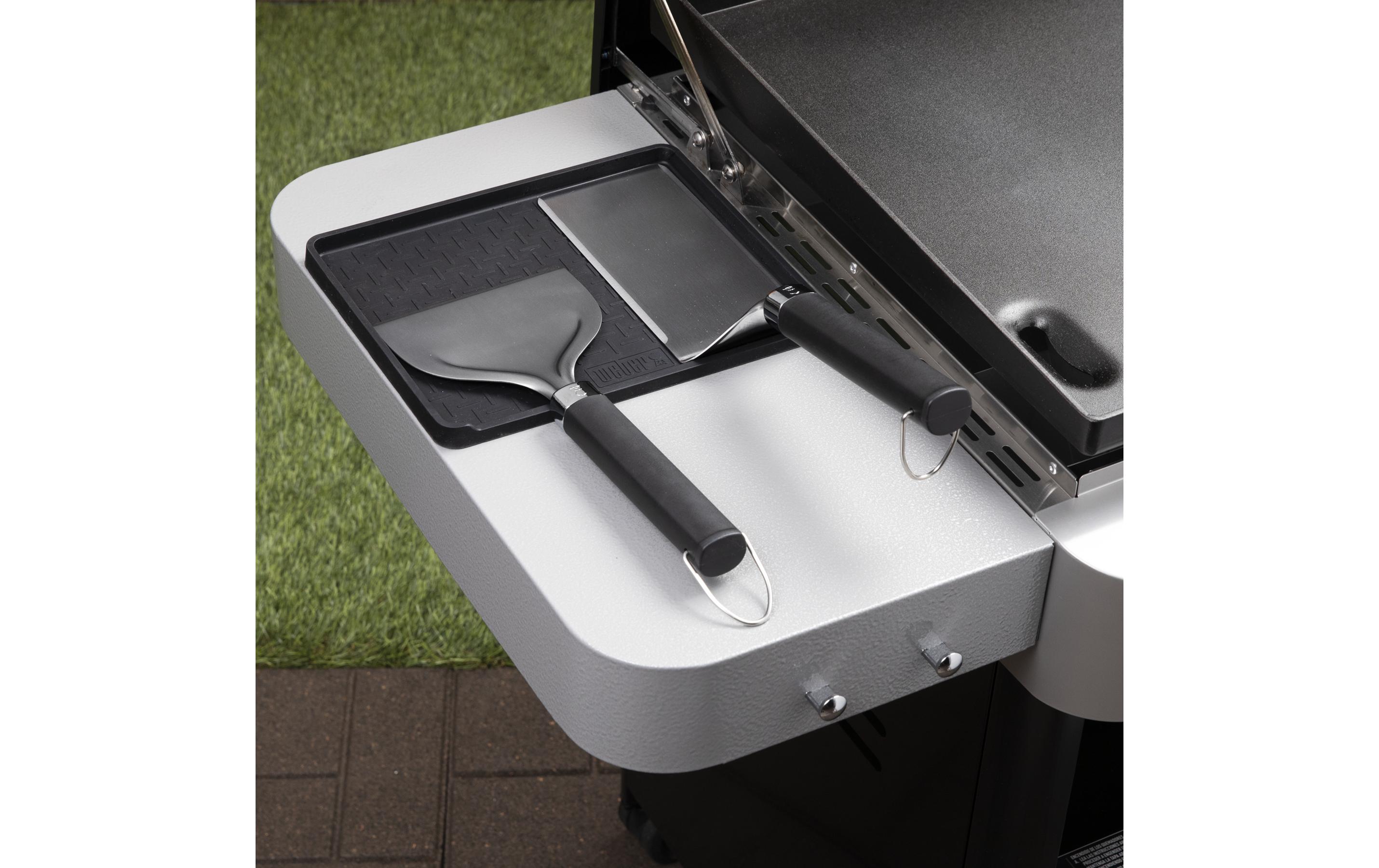Grillbesteckmatte SchwarzGrillhilfe für müheloses Grillen