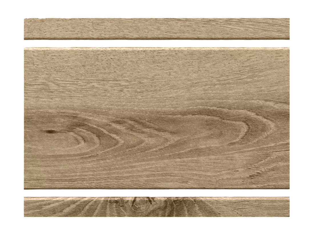 DHOME Tête de lit en bois recyclé MDF Palet Style Horizontal 145x46cm Lits 135/140 - Bois Cambrien