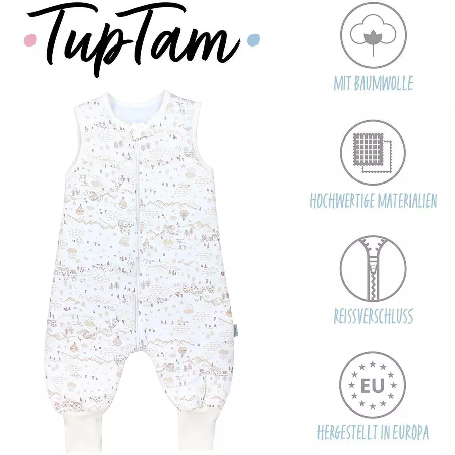 TupTam Winter Babyschlafsack mit Beinen 2,5 Tog beige Modell 1