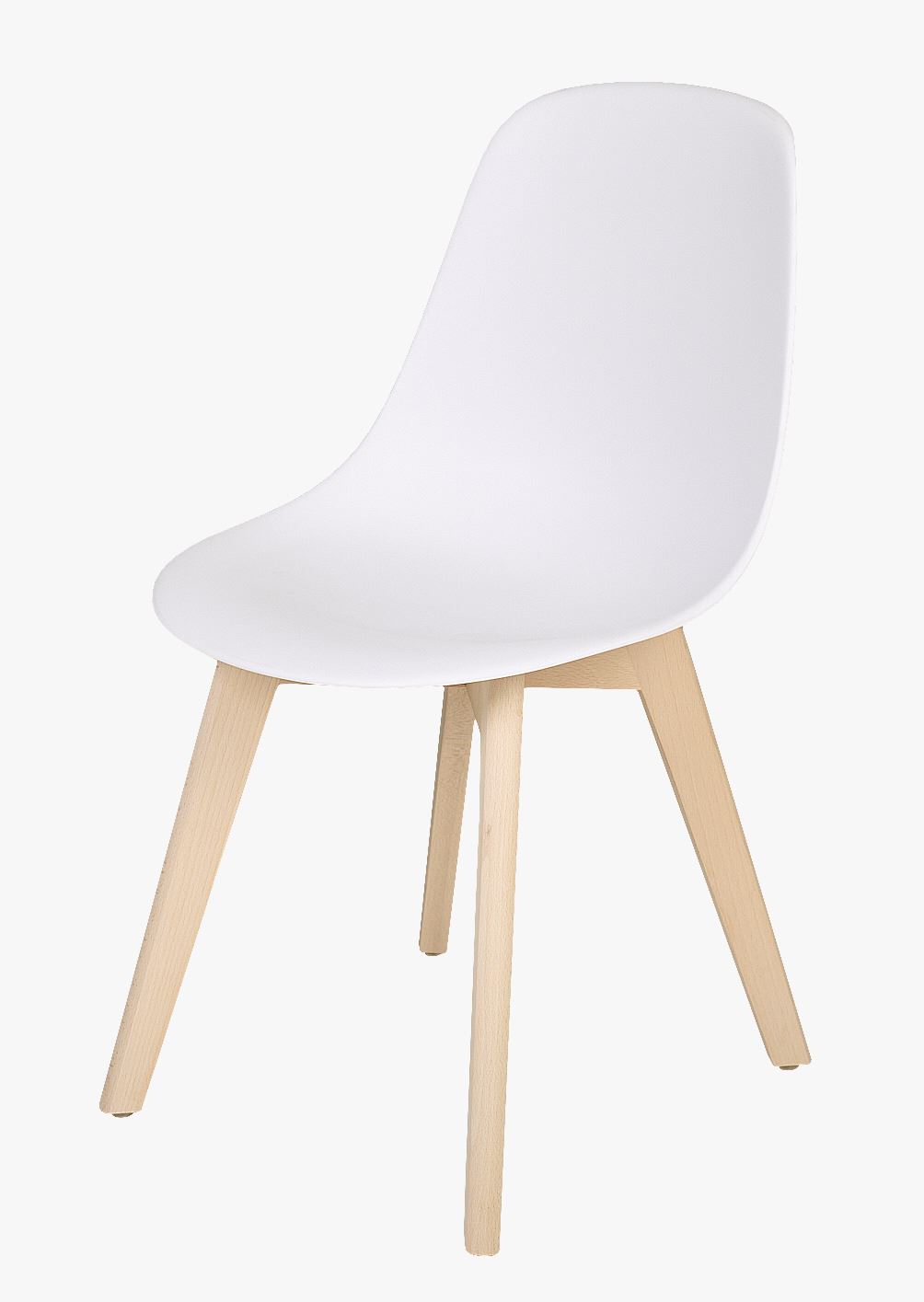 Spisestuestol hvit - 46x52,5x82 cm