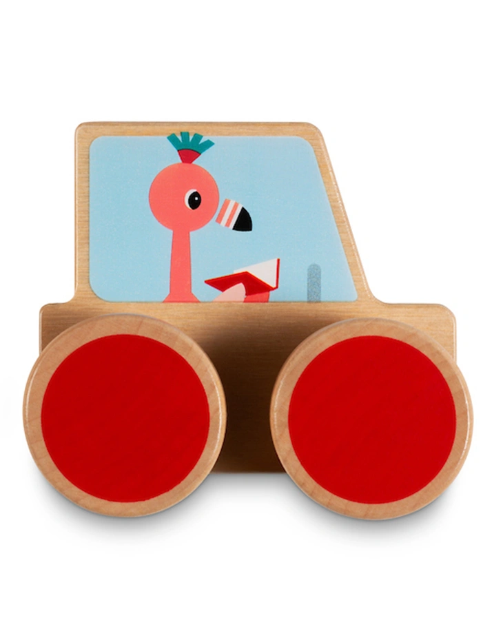 Holz-Bauset AUTO 10-teilig