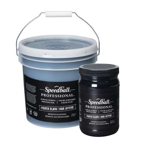 Speedball® Acryl-Siebdruckfarbe Poster Black