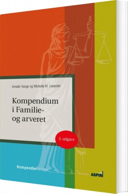 Kompendium I Familie- Og Arveret - Amalie Vange - Bog