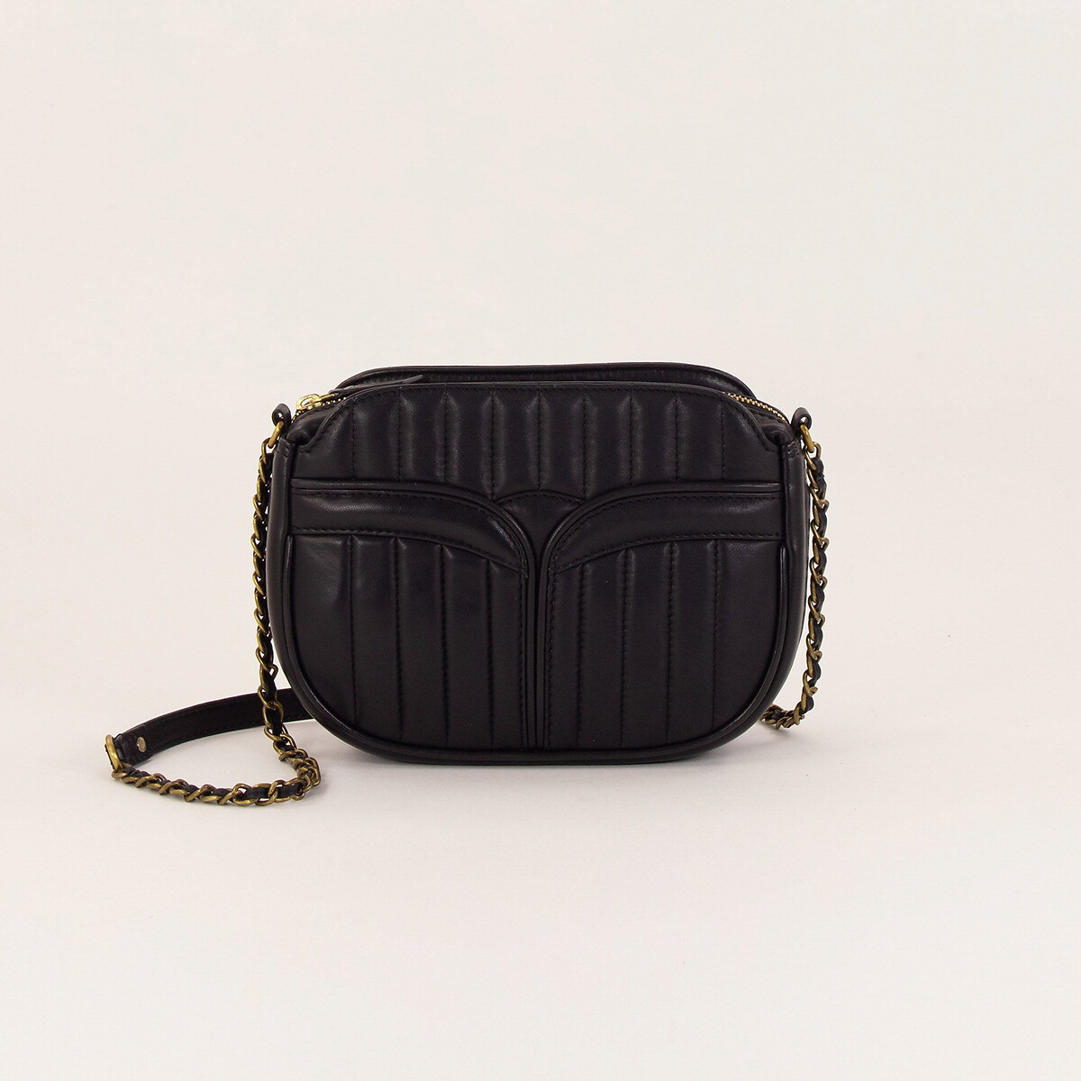 SESSUN<br>Bolsa de ombro em couro acolchoado DIVINA