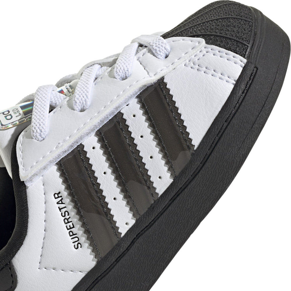 Køb adidas Originals Ftwr White/Core Black/Ftwr White Superstar Led Lights Cf El I Sneakers