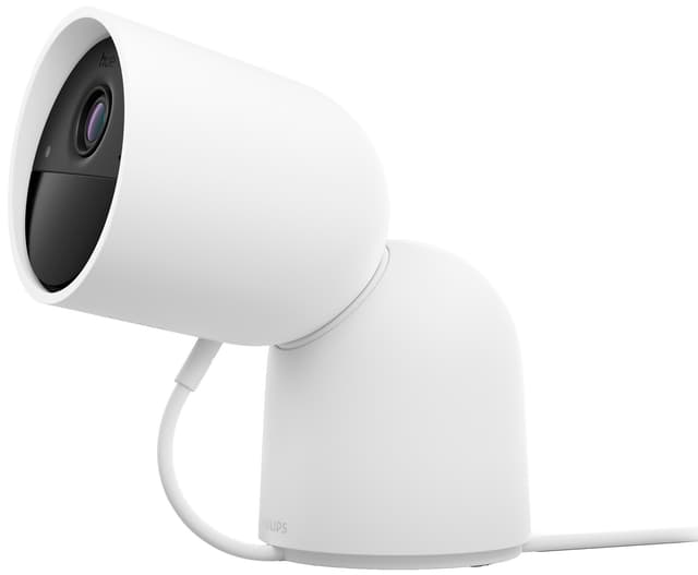Philips Hue sikkerhedskamera (stationært/hvid)