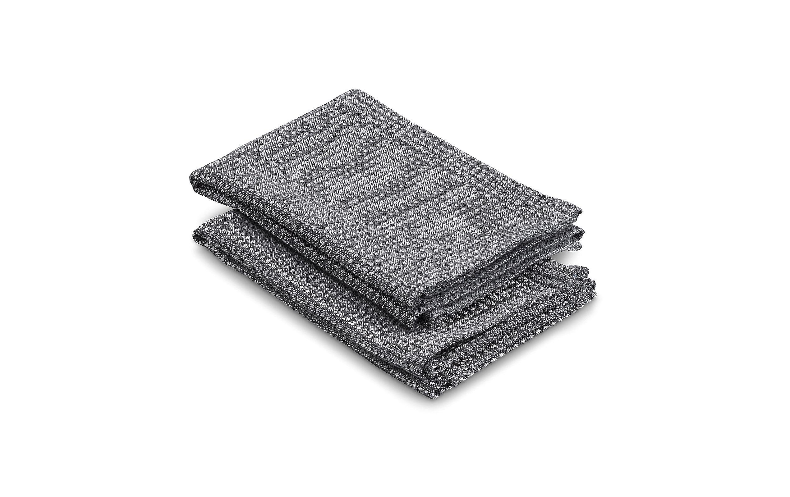 Abwaschlappen Caja 2 Stück, GrauSpültuch-Set