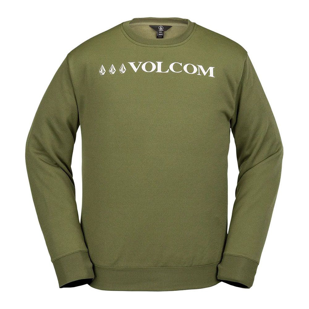 Volcom CORE HYDRO - Sweat Homme military