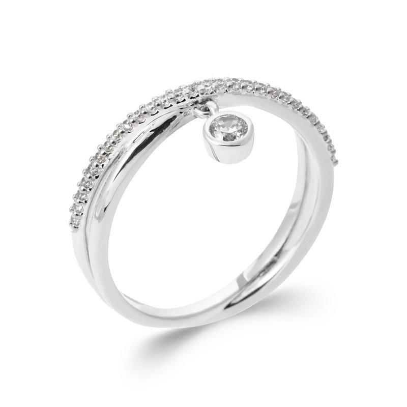 Bague Femme - Argent 925 - Oxyde de zirconium