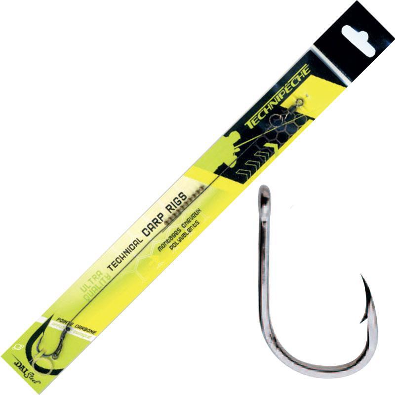 Bas De Ligne Monte Carpe Technipêche Technitop 16Kg D-Rig 850B