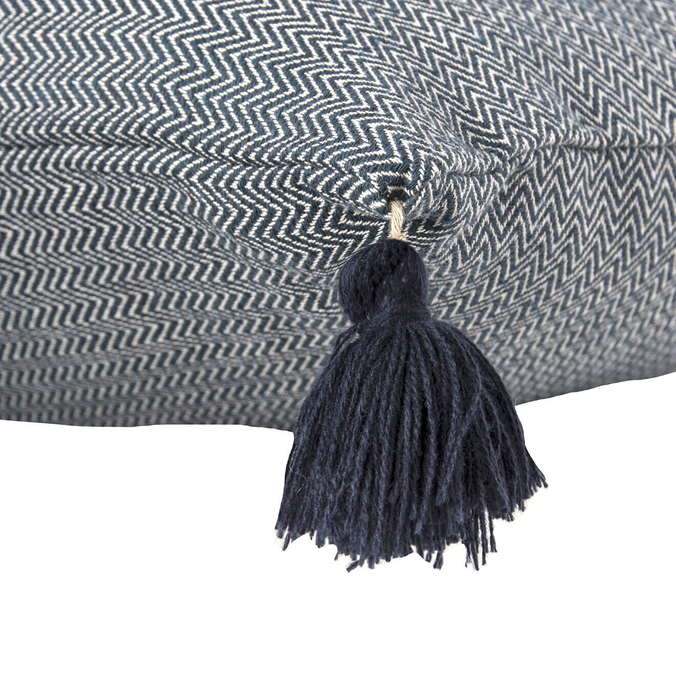 Febronie Housse de coussin unie navy - 50x50 cm