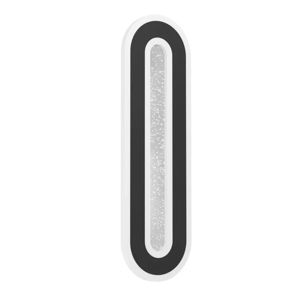 EGLO Macchioni Wandlamp - LED - Kunststof - Zwart/Wit