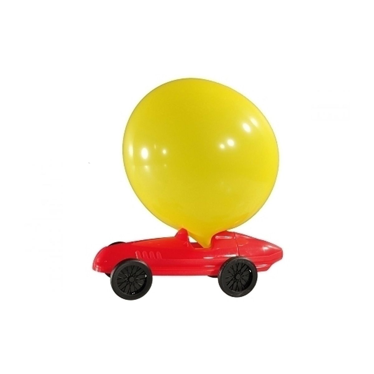 Voiture ballon Mercredi et Patati