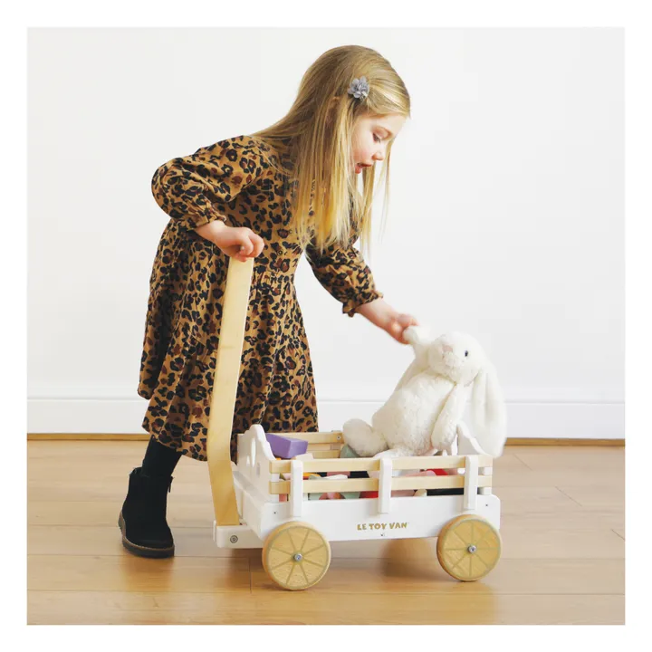 Le Toy Van Chariot en bois à tirer