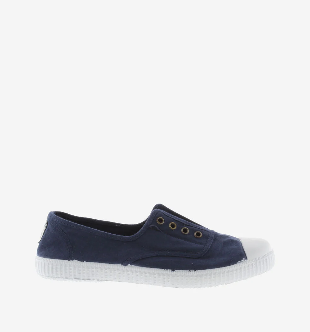 1915 INGLESA TENNIS TOILE DREC® ÉLASTIQUE Baskets en toile avec élastique pour femme MARINO